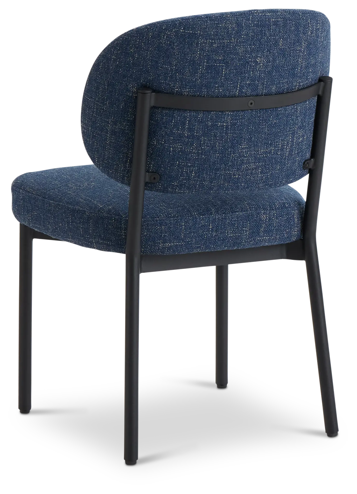 Chicago Dark Blue Upholstered Side Chair Chicago Dark Blue Upholstered Side Chair