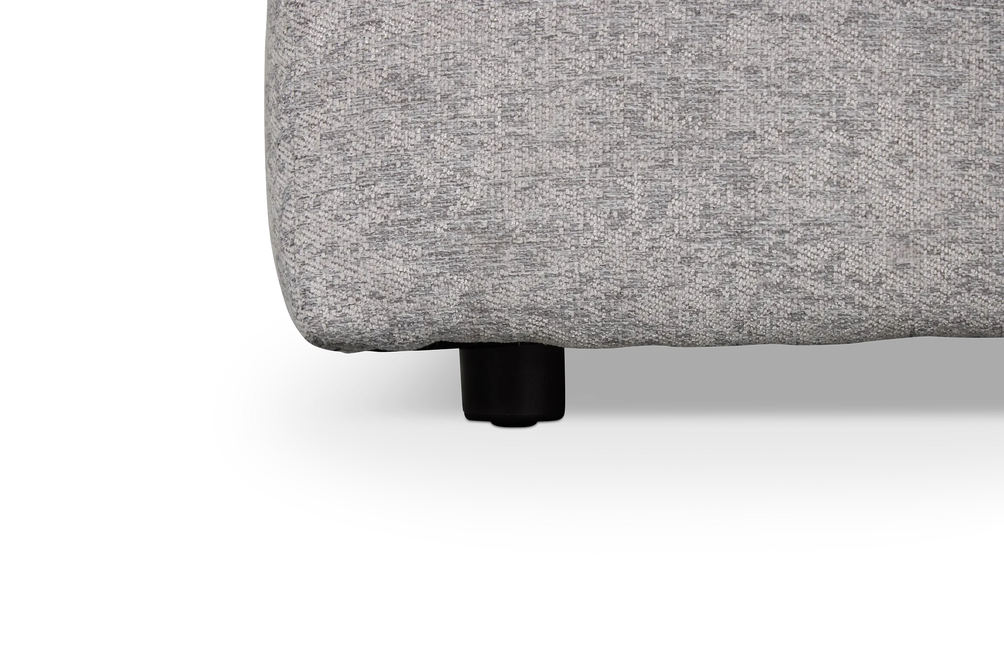 Calista Pewter Fabric Large Right Bumper Sectional