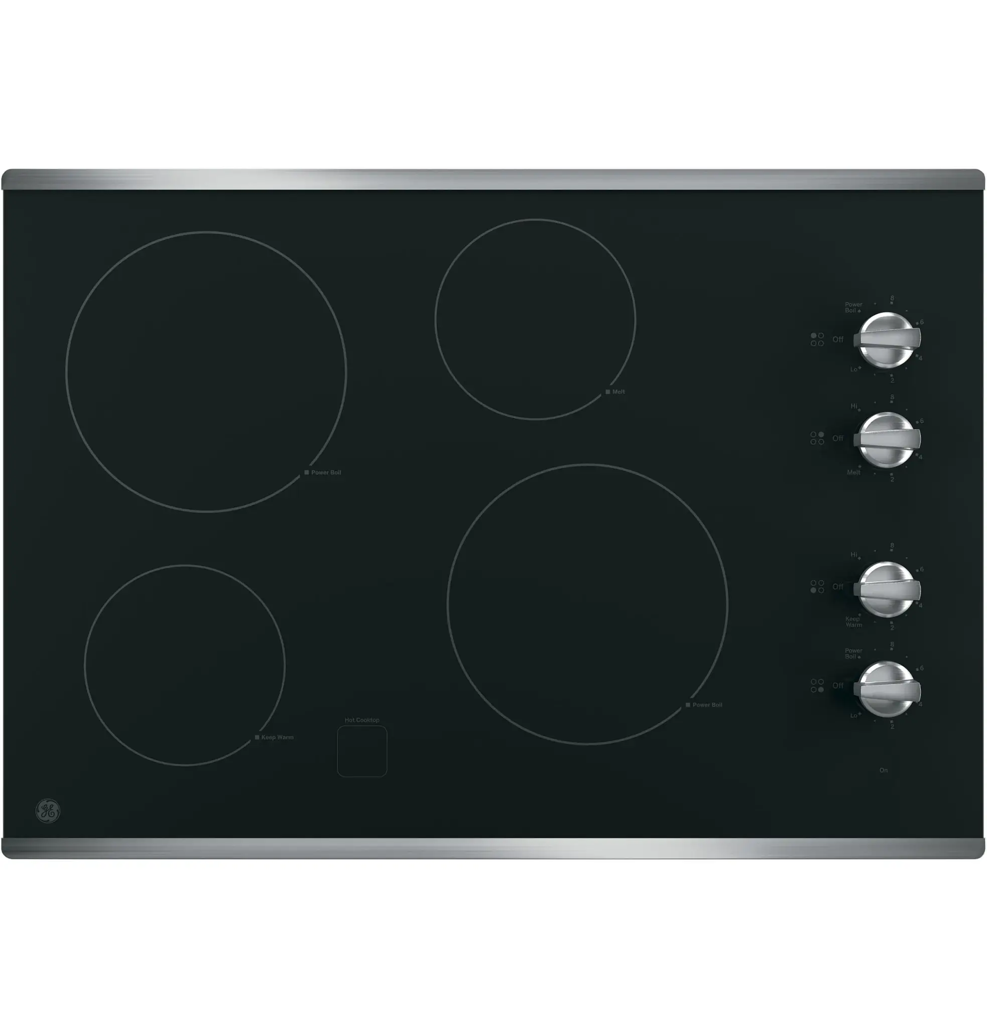 Ge 3030 Series Stainless Steel 30" Electric Cook Top Ge 3030 Series Stainless Steel 30" Electric Cook Top