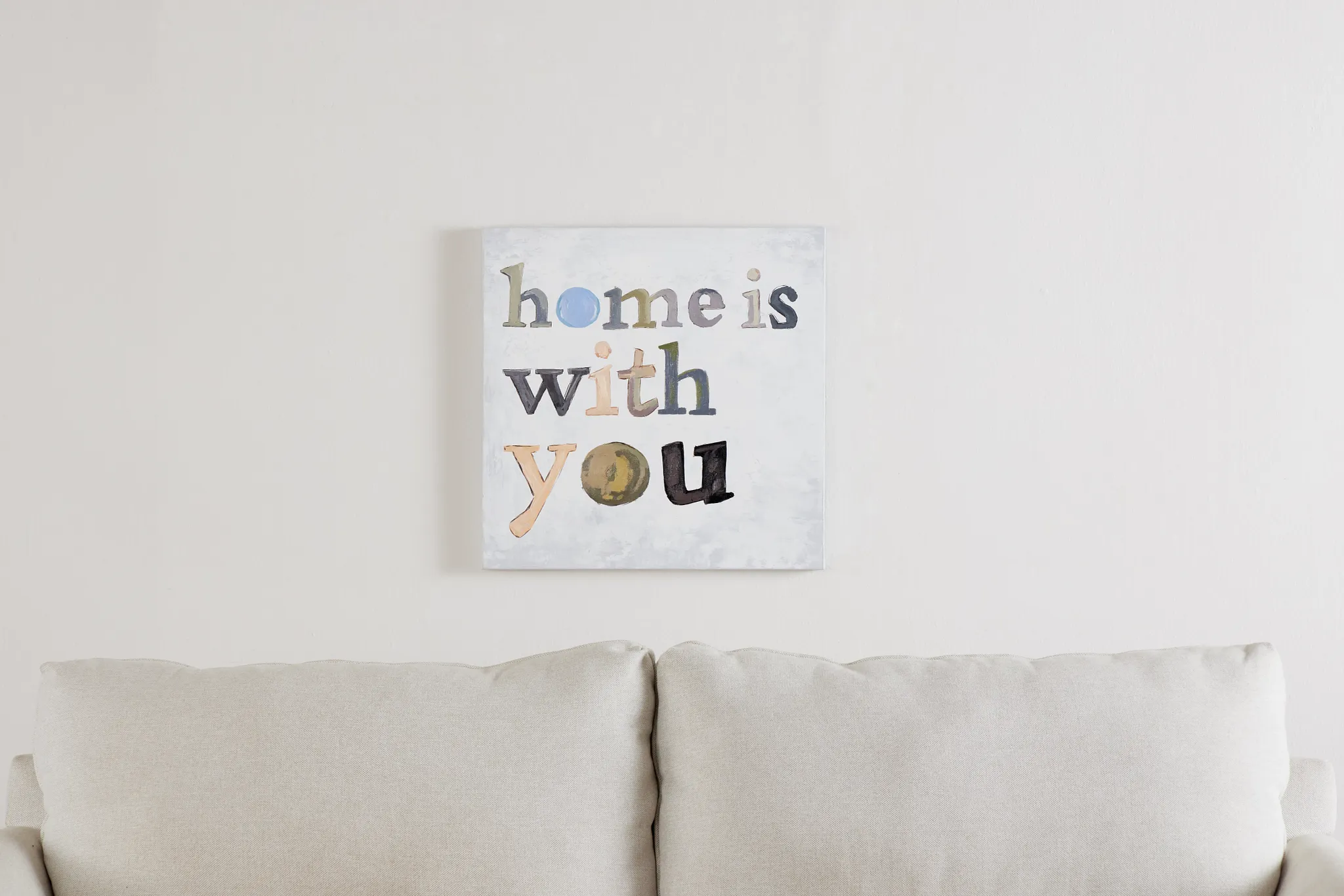 Kinn Multicolored Canvas Wall Art
