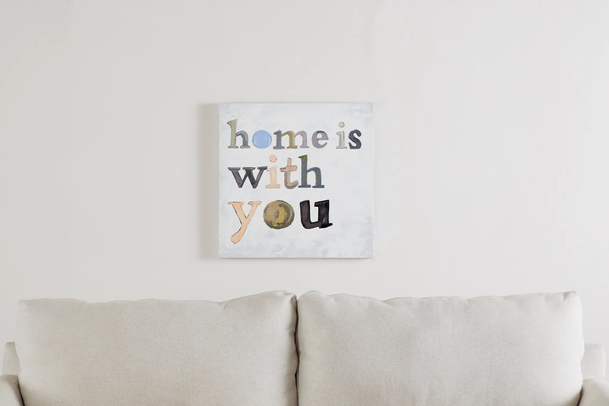 Kinn Multicolored Canvas Wall Art Kinn Multicolored Canvas Wall Art