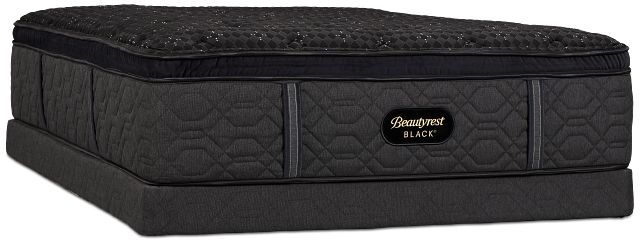 Beautyrest Black Series Three Medium Low-profile Mattress Set