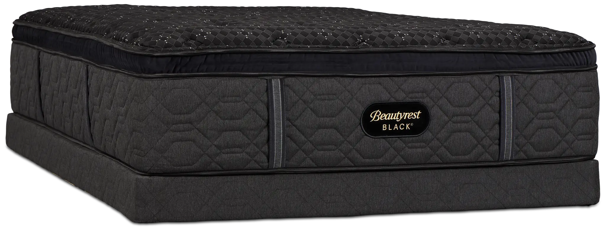 Beautyrest Black Series Three Medium Low-profile Mattress Set Beautyrest Black Series Three Medium Low-profile Mattress Set