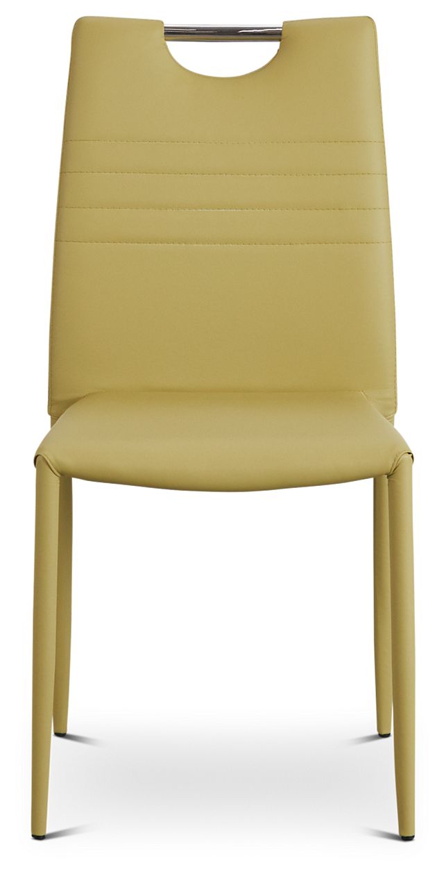 Skyline Light Green Upholstered Side Chair (3)