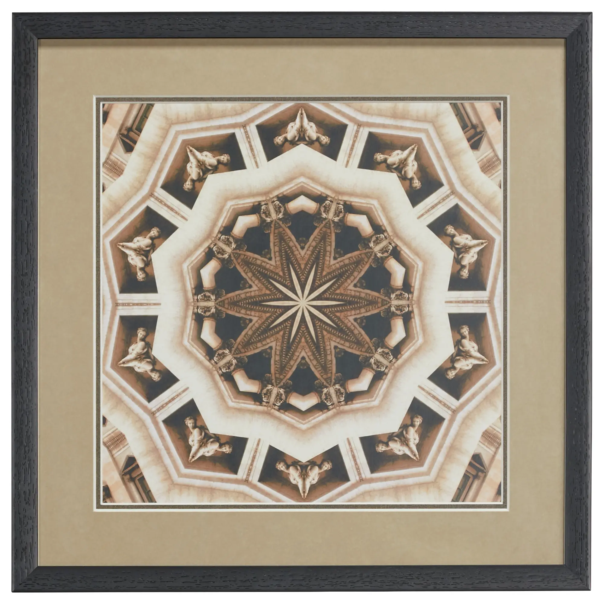 Contour Brown Framed Wall Art Contour Brown Framed Wall Art
