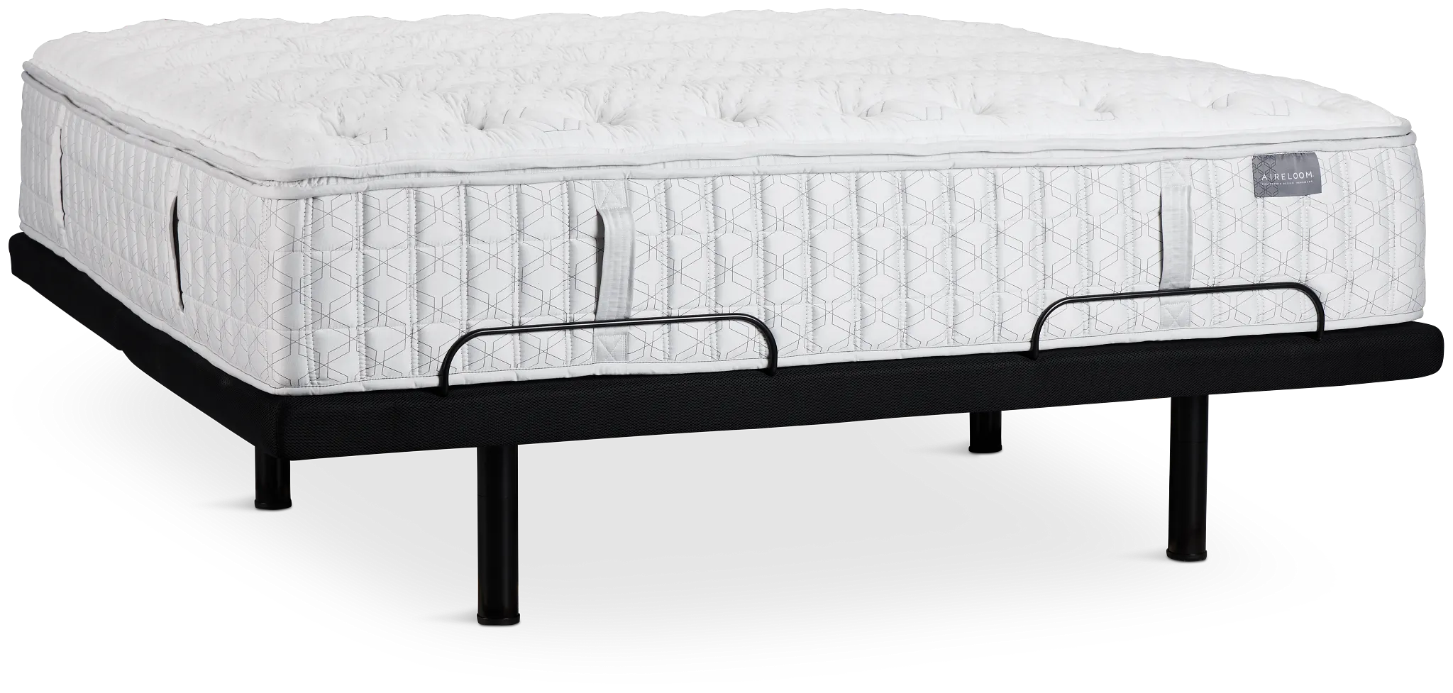 Aireloom Timeless Odyssey Luxetop M1 Plush Deluxe Adjustable Mattress Set