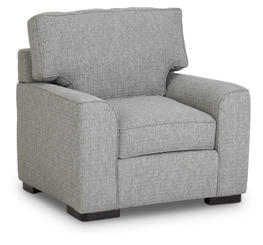 Austin Gray Fabric Chair