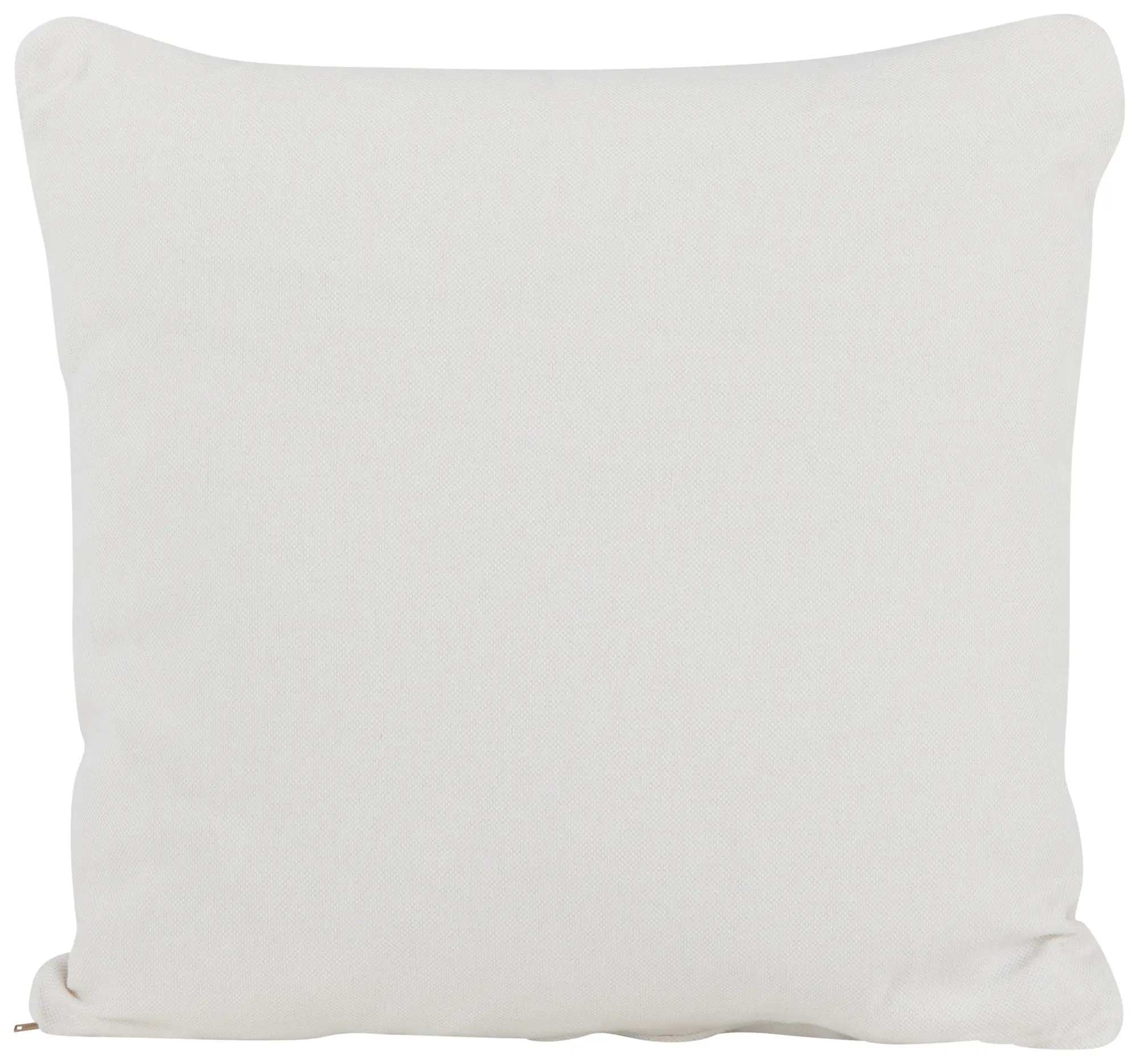 Turner White Fabric Square Accent Pillow Turner White Fabric Square Accent Pillow