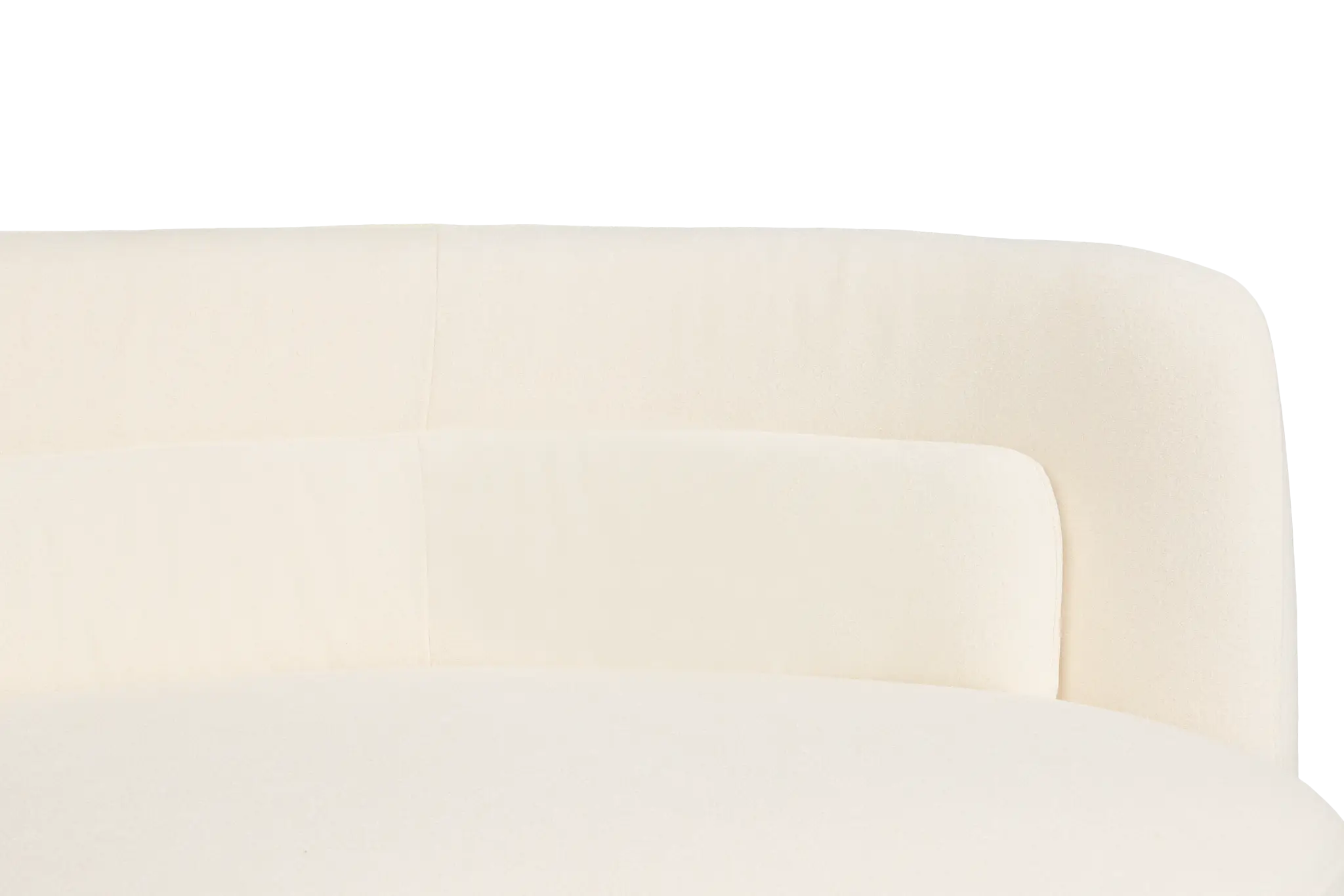 Presley White Fabric 2-piece Modular Sectional Presley White Fabric 2-piece Modular Sectional