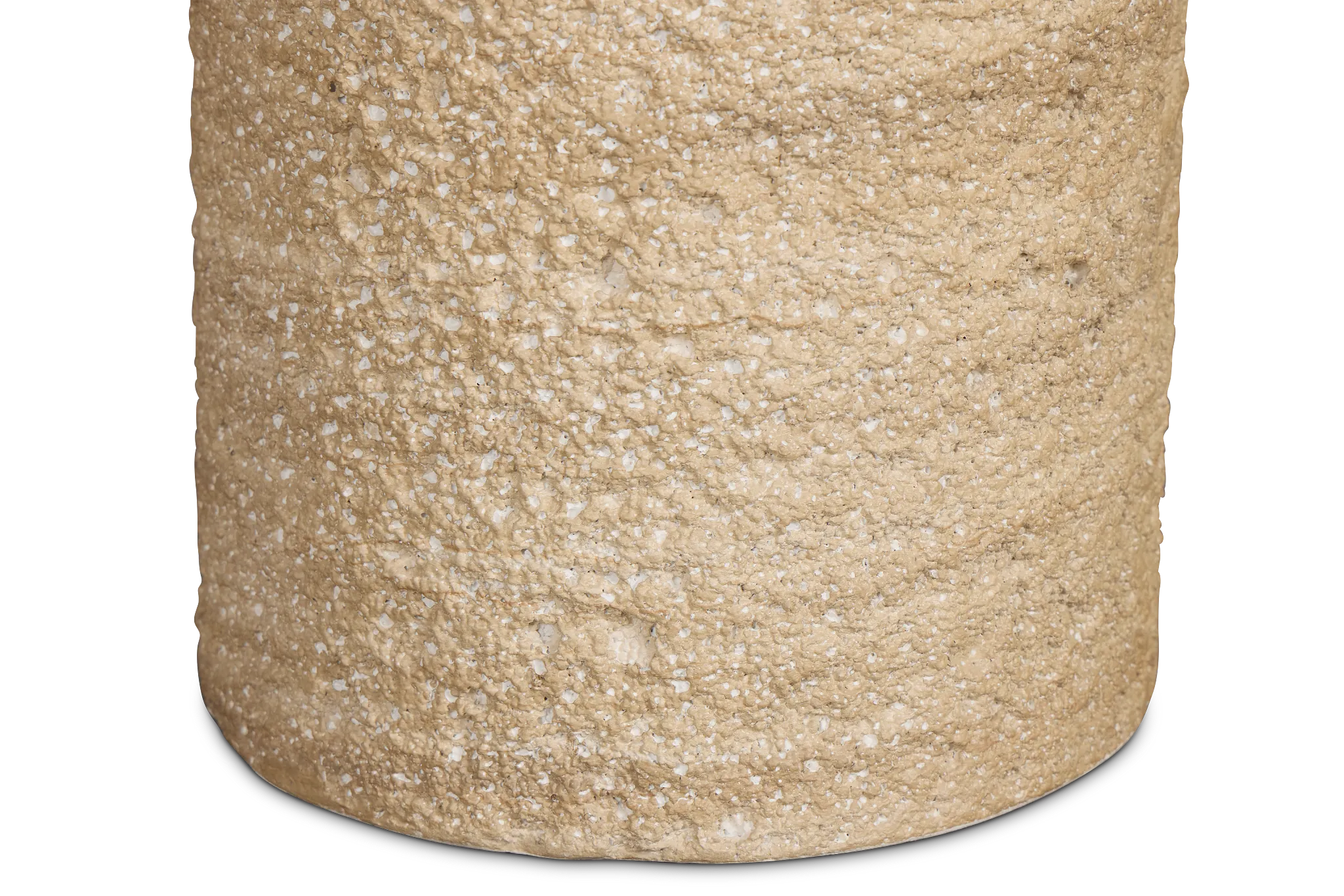 Vina Beige Round End Table