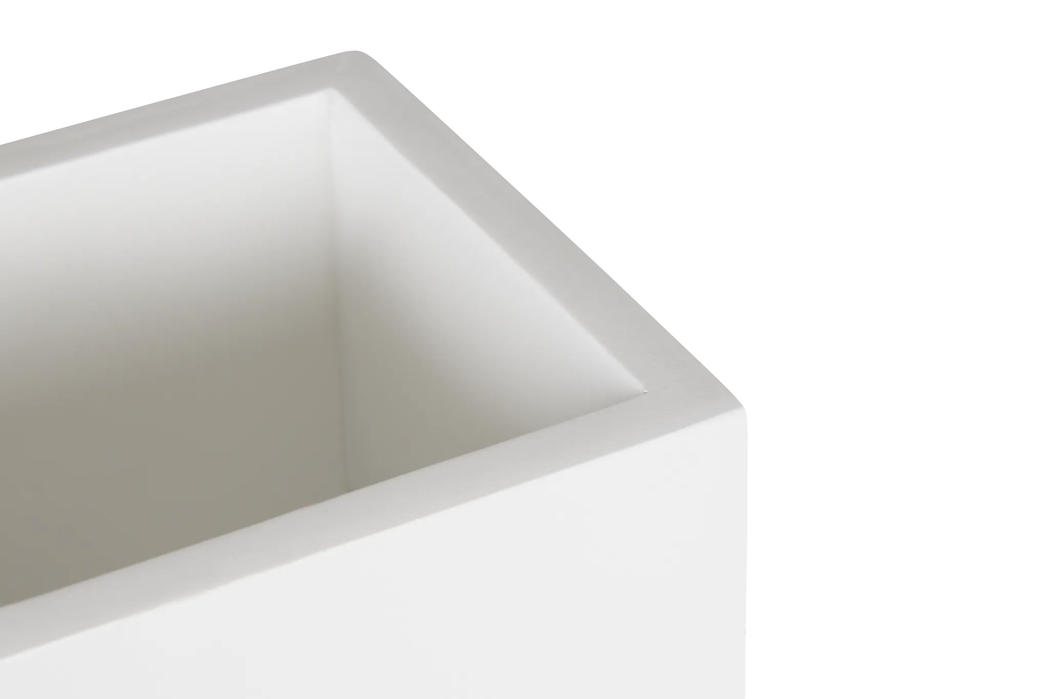 Ramble White Wood Pen Holder