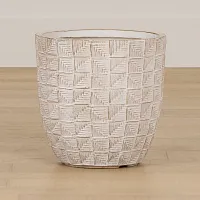 Keana Beige Small Planter