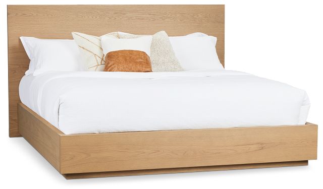 Haven Light Tone Platform Bed