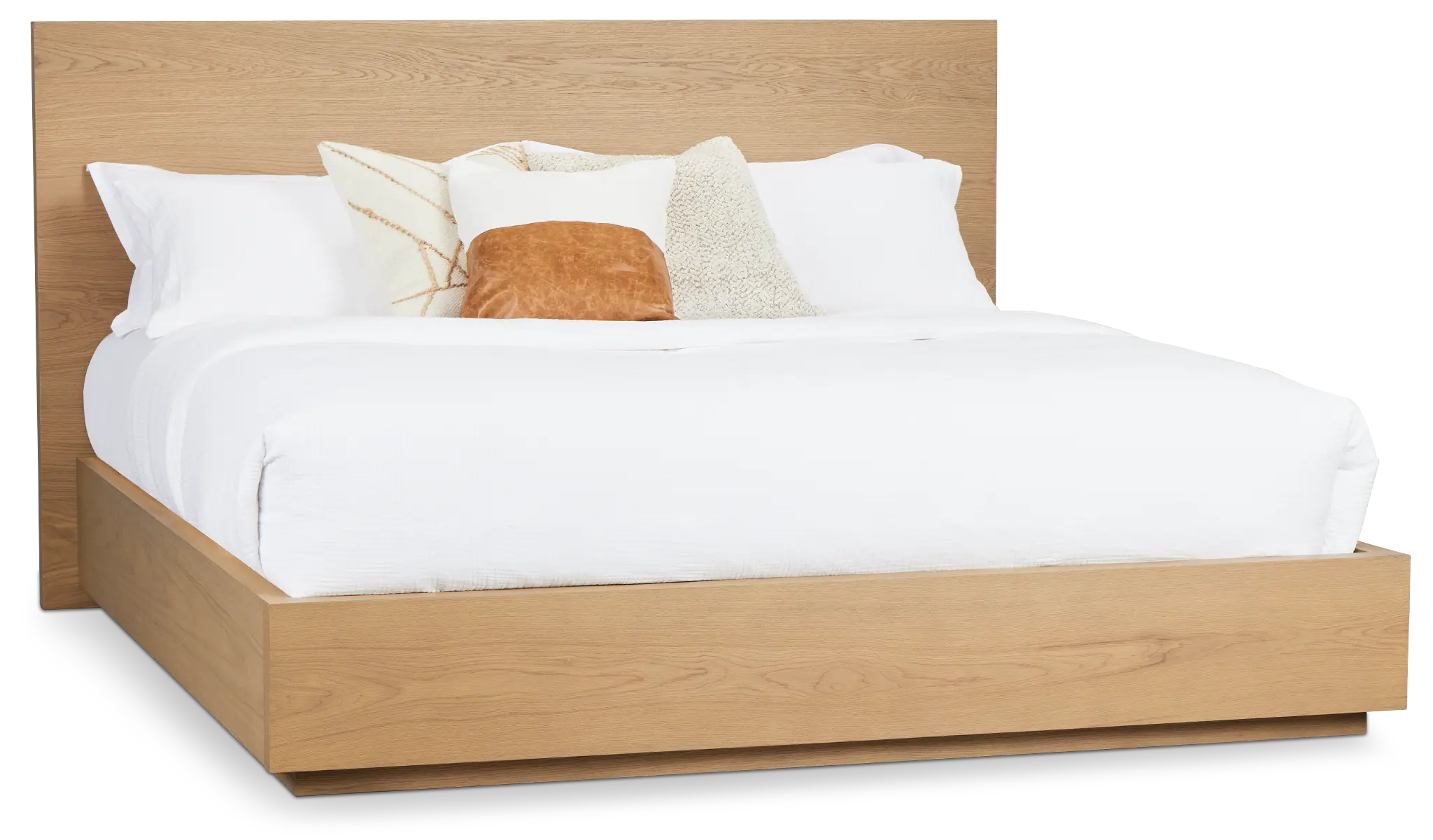 Haven Light Tone Platform Bed Haven Light Tone Platform Bed