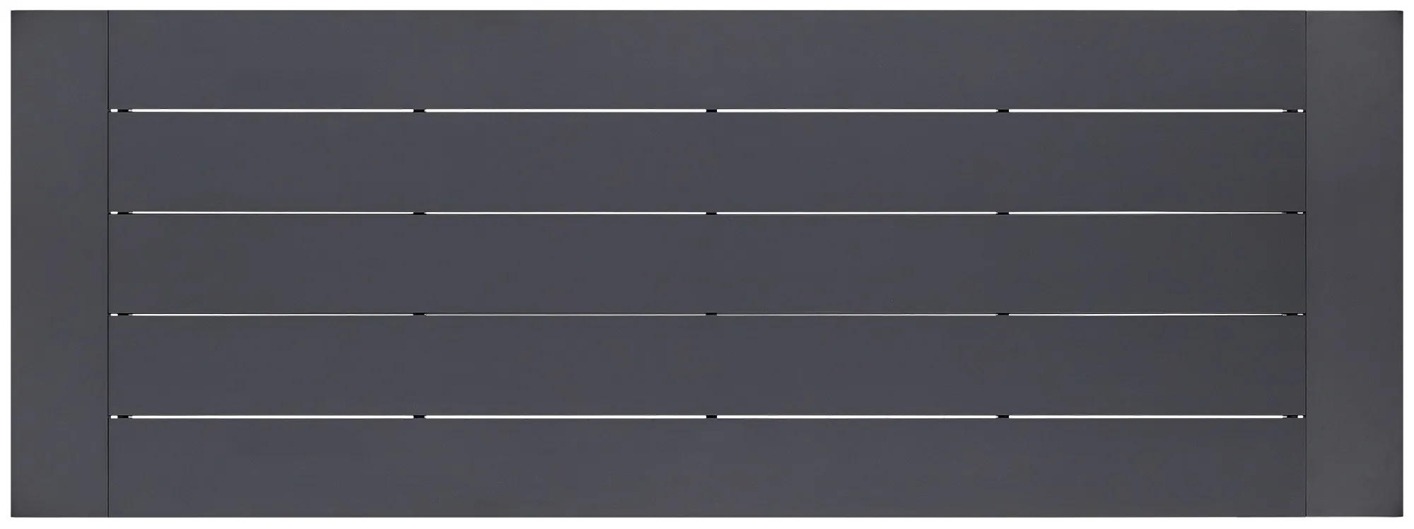 Linear Dark Gray 110" Rectangular Table