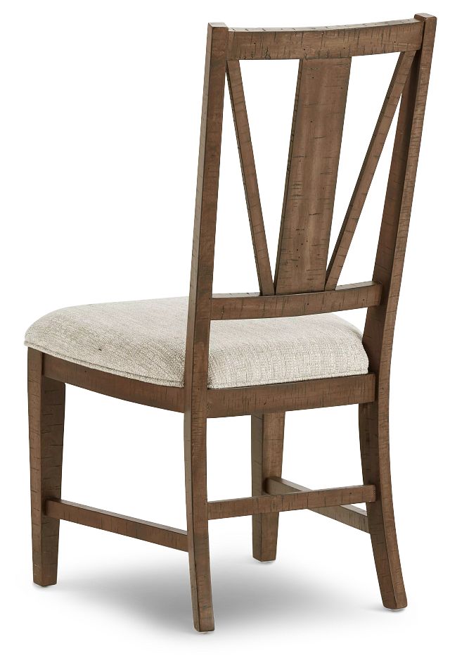 Heron Cove Mid Tone Upholstered Side Chair (4)