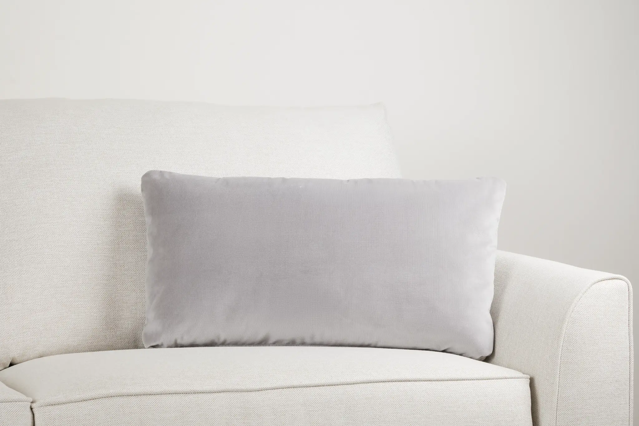 Lauran Light Gray Lumbar Accent Pillow Lauran Light Gray Lumbar Accent Pillow