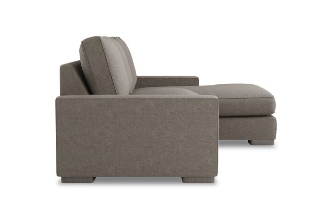 Edgewater Elite Brown Right Chaise Sectional