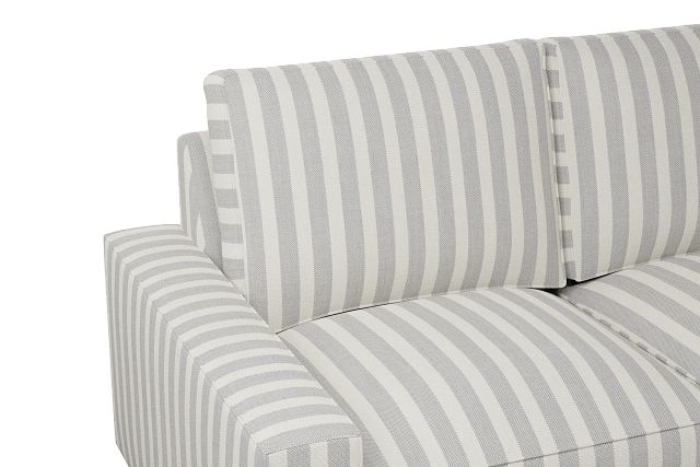 Edgewater Sea Lane Light Gray Medium Right Chaise Sectional