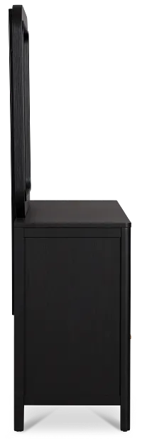 Pacific Two-tone 6-drawer Dresser & Mirror