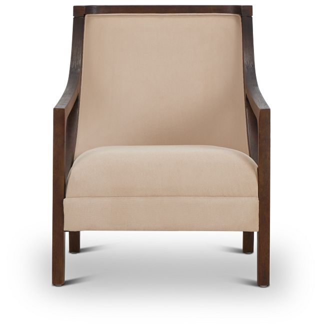 Hopkins Beige Fabric Accent Chair (2)