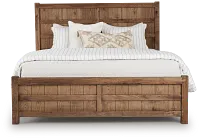 Salt Lake Mid Tone Panel Bed