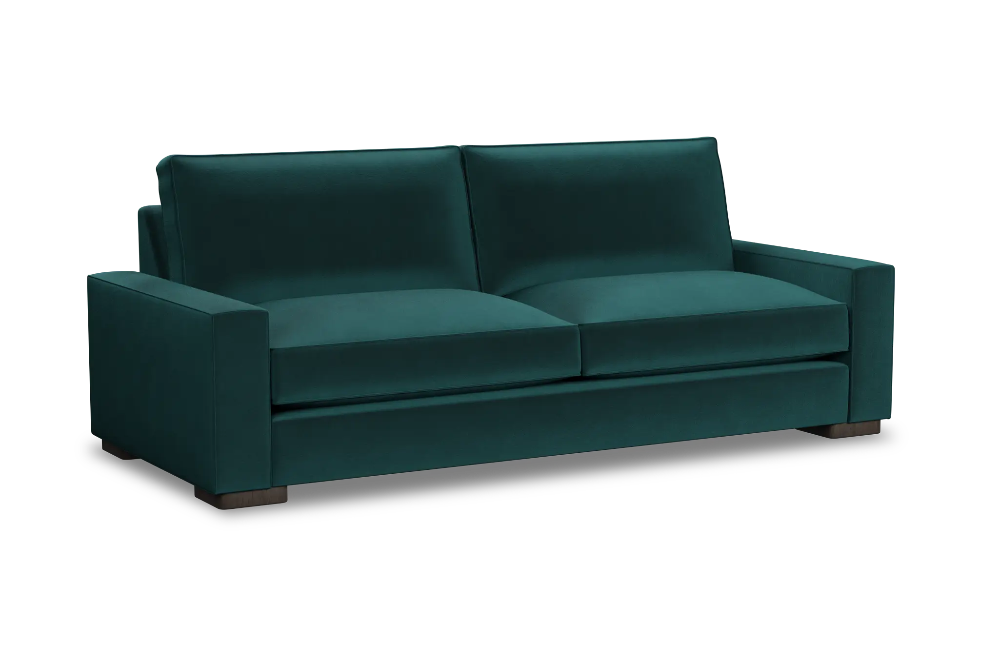 Edgewater Joya Teal 96" Sofa W/ 2 Cushions Edgewater Joya Teal 96" Sofa W/ 2 Cushions