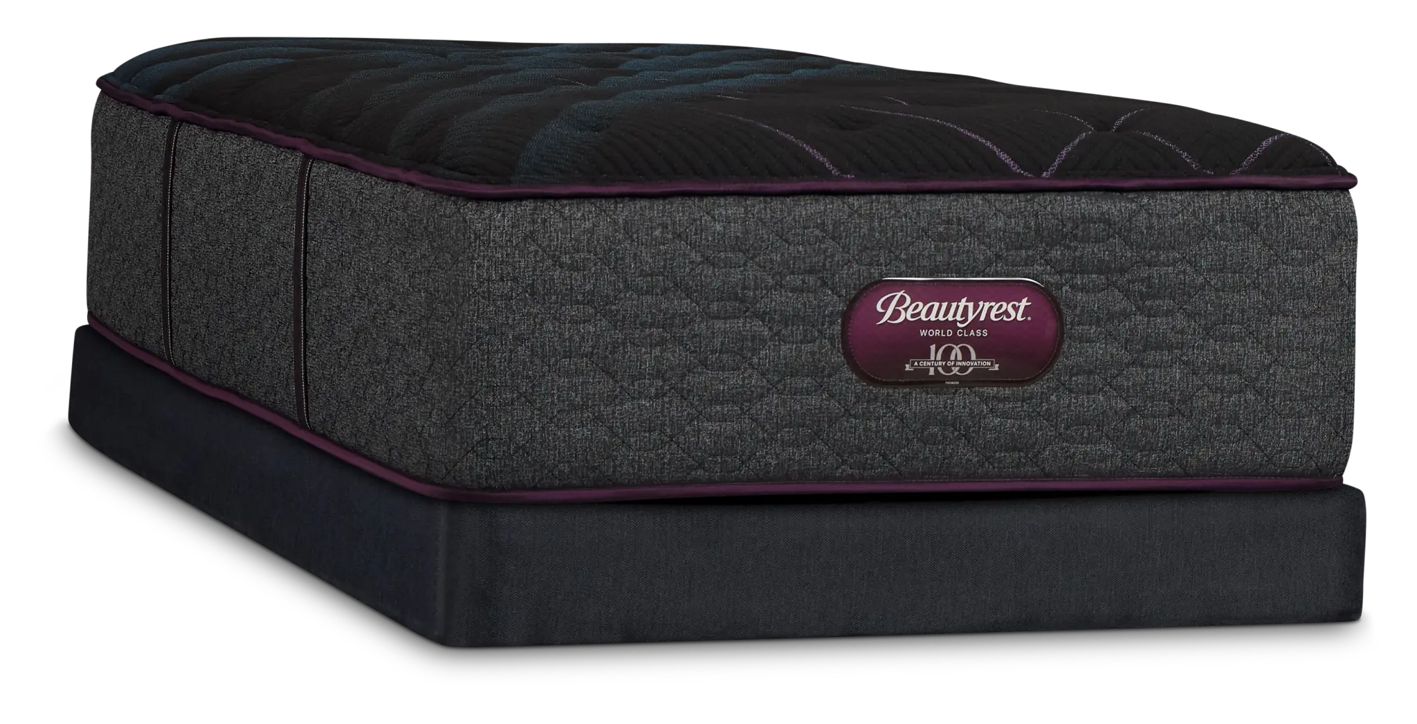 Beautyrest World Class Level 3 Plush Low-profile Mattress Set Beautyrest World Class Level 3 Plush Low-profile Mattress Set
