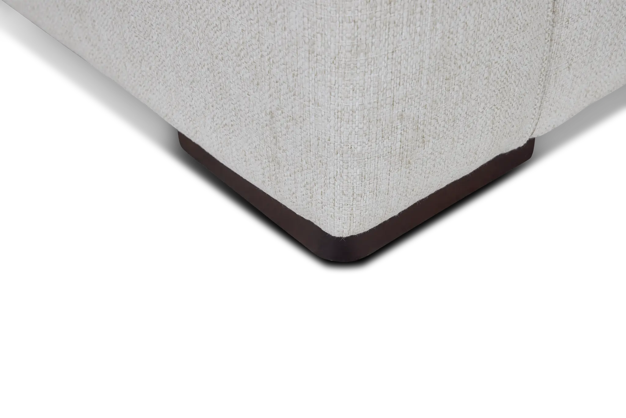 Austin White Fabric Small Two-arm Sectional Austin White Fabric Small Two-arm Sectional