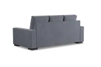 Edgewater Elevation Gray 84" Sofa W/ 3 Cushions