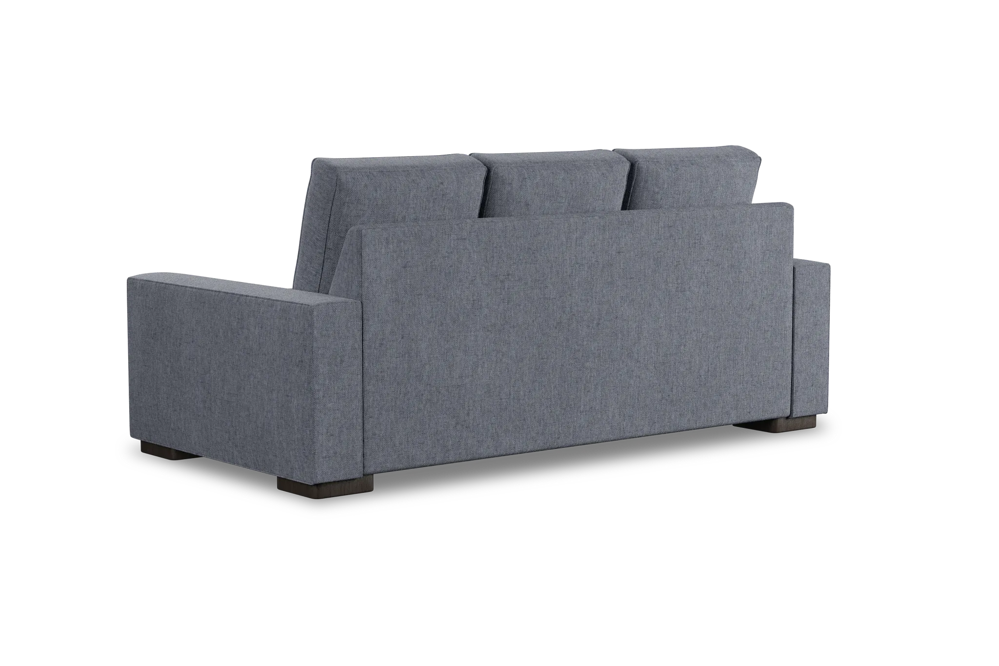 Edgewater Elevation Gray 84" Sofa W/ 3 Cushions