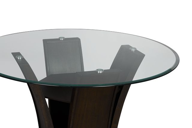 Roswell Glass Round Table