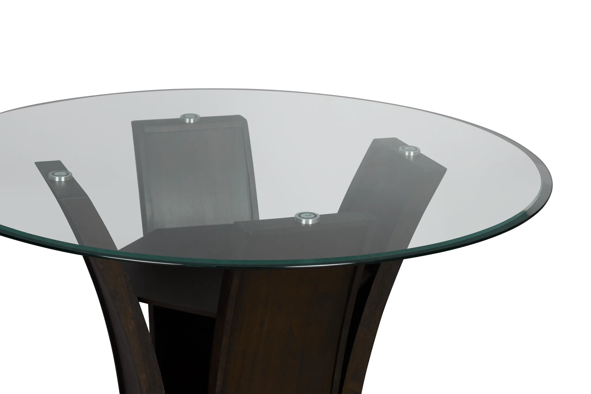 Roswell Glass Round Table