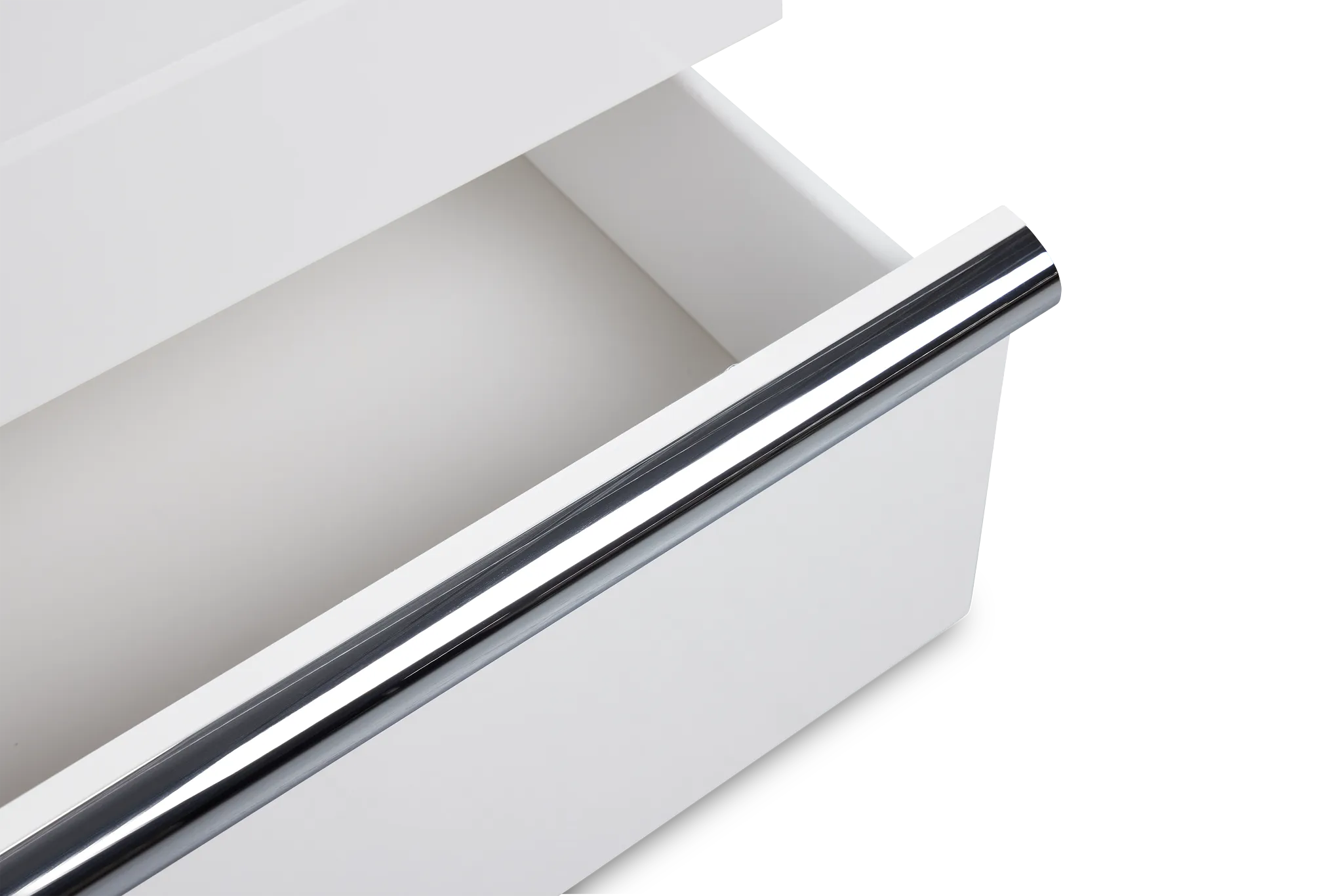 Doral White Dresser & Mirror