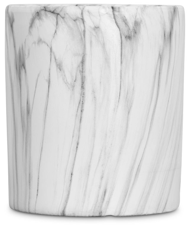 Callie White Medium Planter