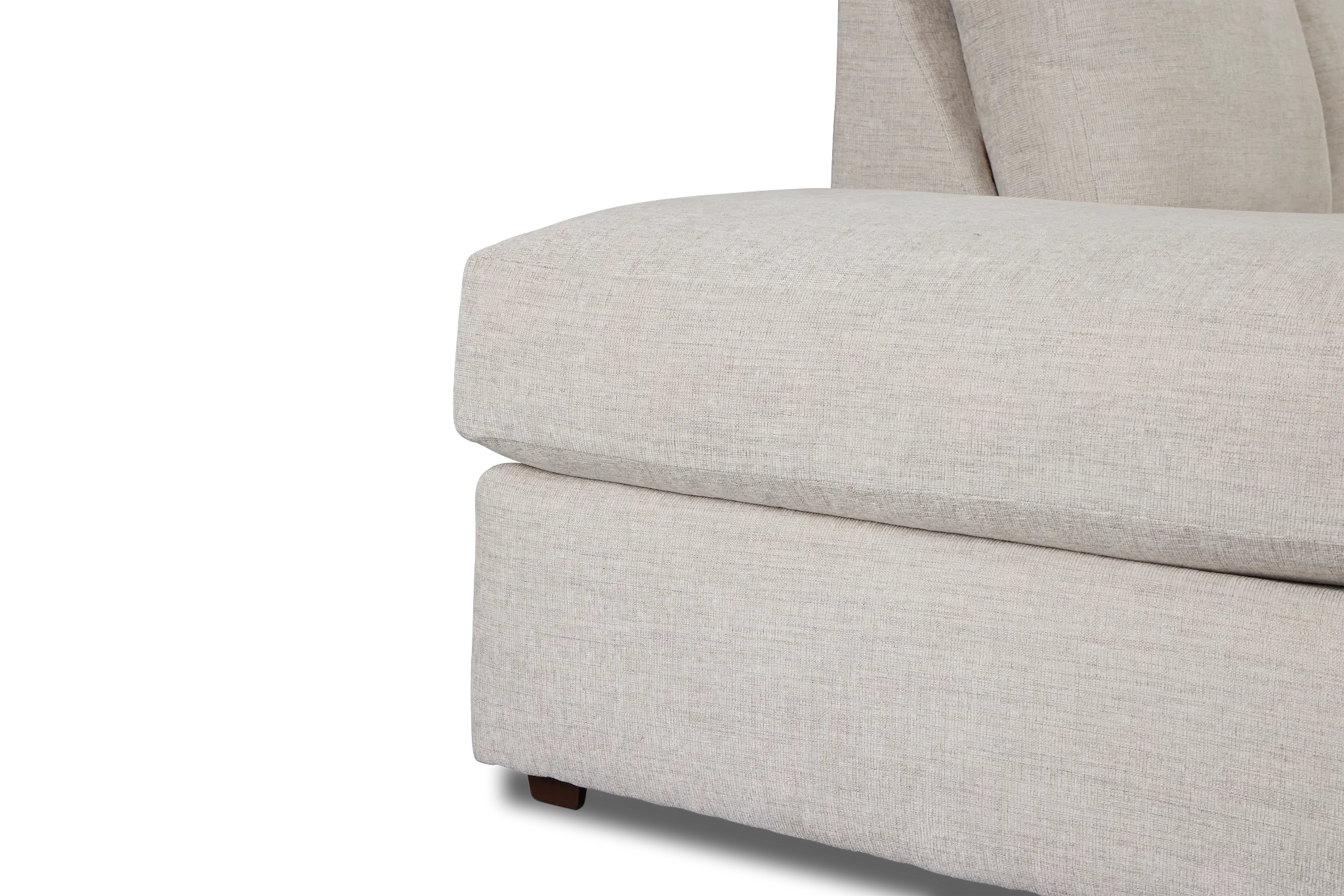 Davis Gray Micro Left Bumper Sectional