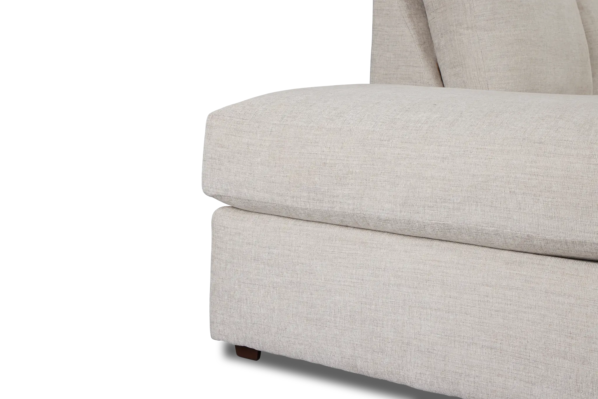 Davis Gray Micro Left Bumper Sectional Davis Gray Micro Left Bumper Sectional