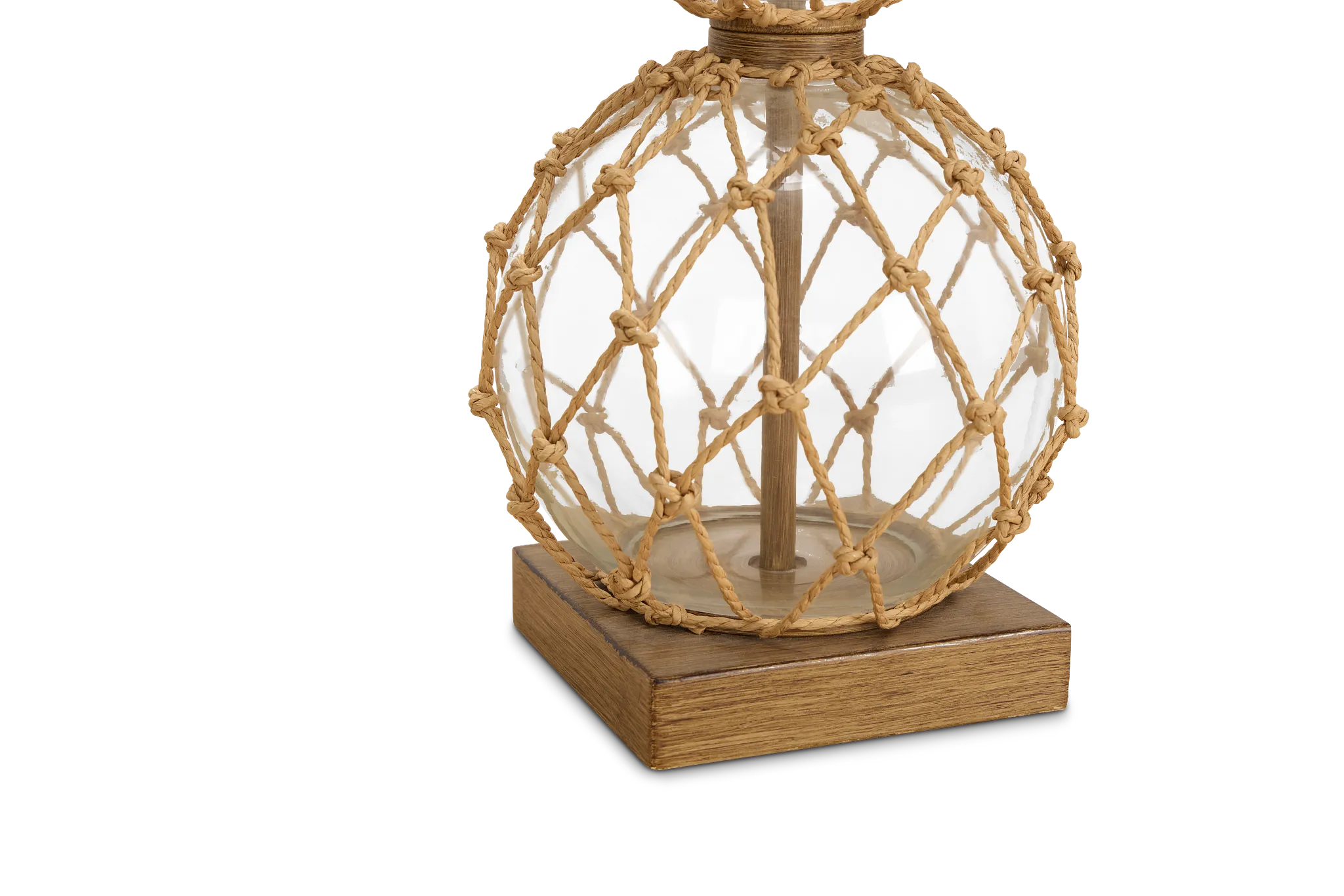 Coastal Glass Table Lamp