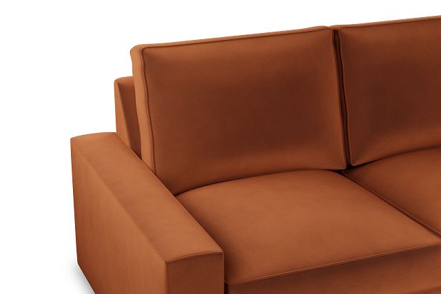 Edgewater Joya Orange Large Two-arm Sectional