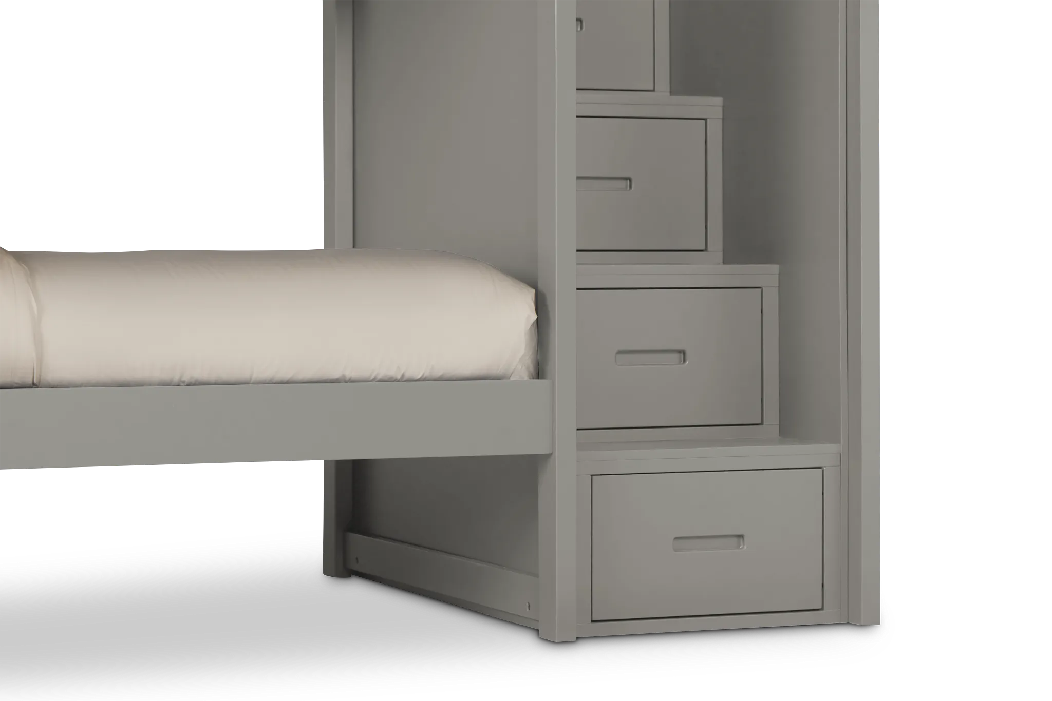 Charleston Gray Step Bunk Bed