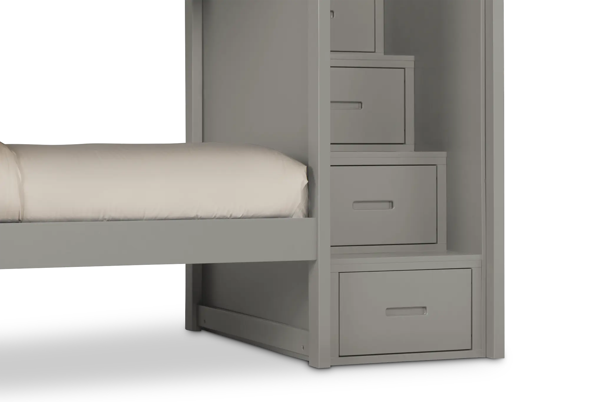 Charleston Gray Step Bunk Bed Charleston Gray Step Bunk Bed