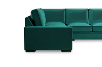 Edgewater Joya Green Small Two-arm Sectional