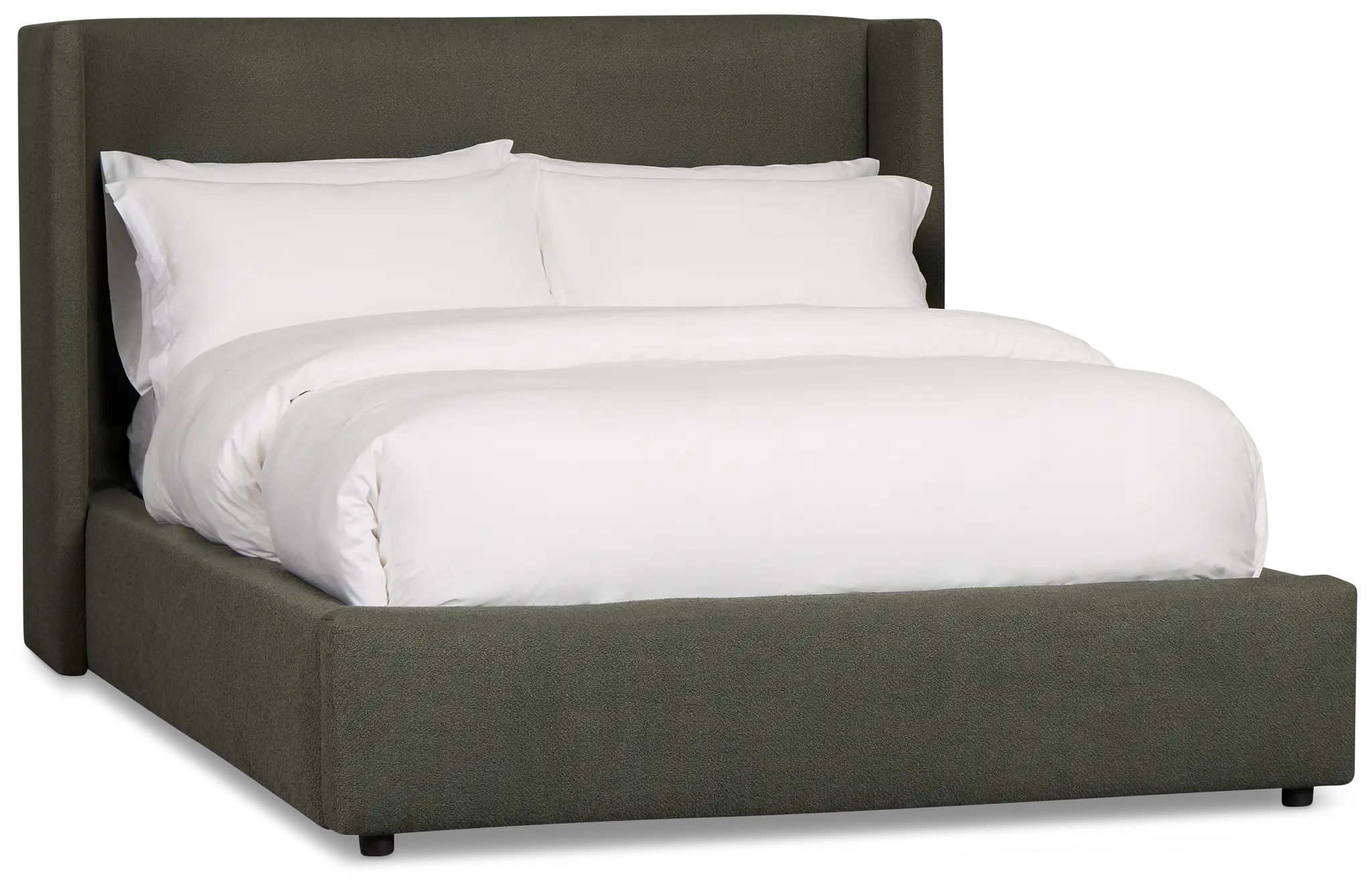 Captiva Sutton Green 48" Upholstered Shelter Bed Captiva Sutton Green 48" Upholstered Shelter Bed