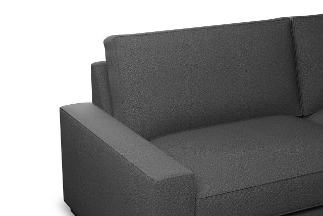 Edgewater Delray Dark Gray 96" Sofa W/ 2 Cushion (5)