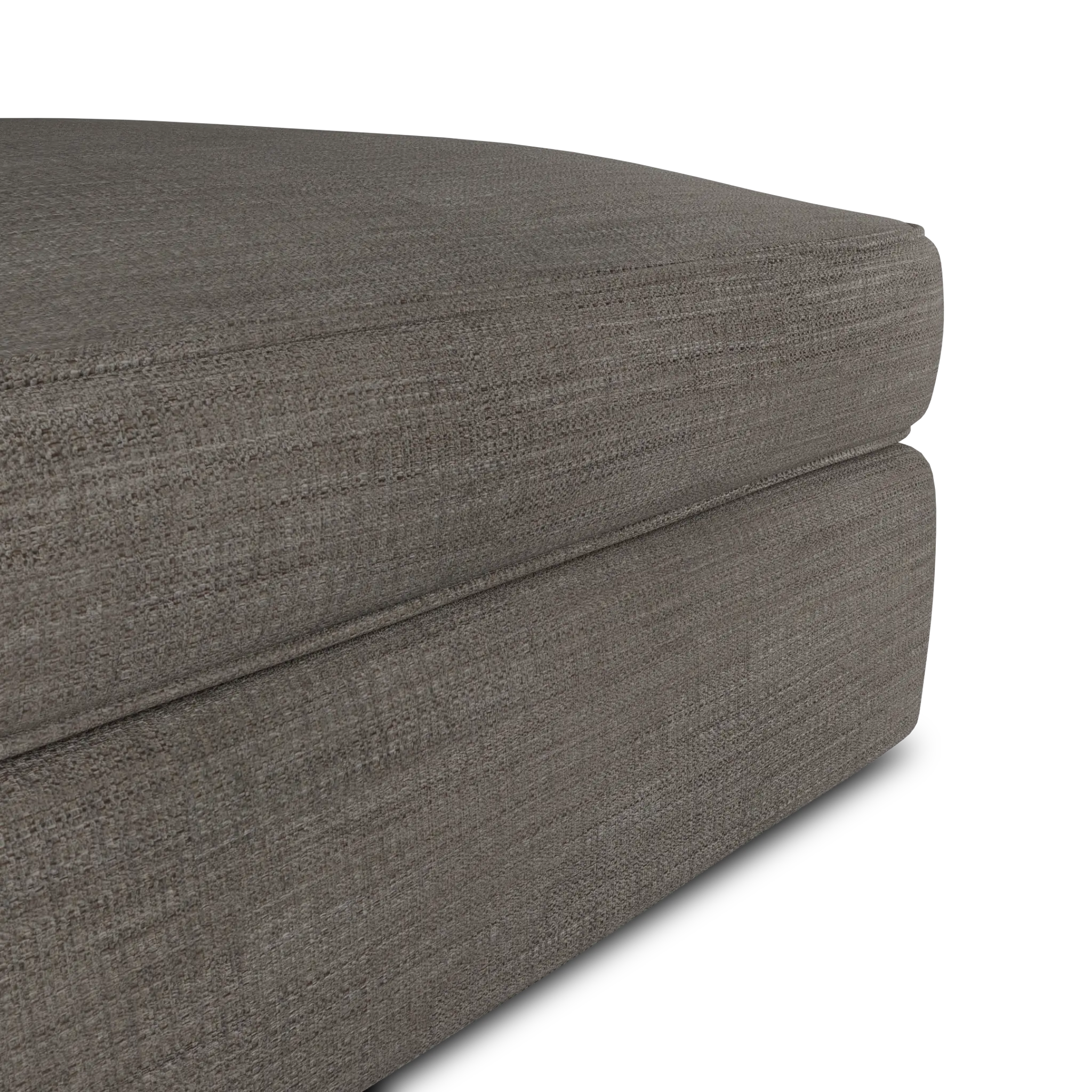 Siesta Victory Taupe Fabric Ottoman Siesta Victory Taupe Fabric Ottoman