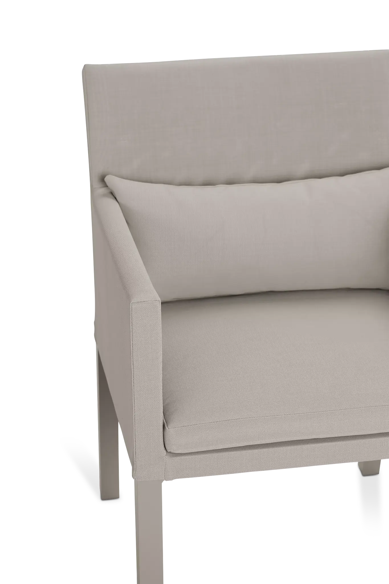 Lisbon Khaki Cushioned Chair Lisbon Khaki Cushioned Chair