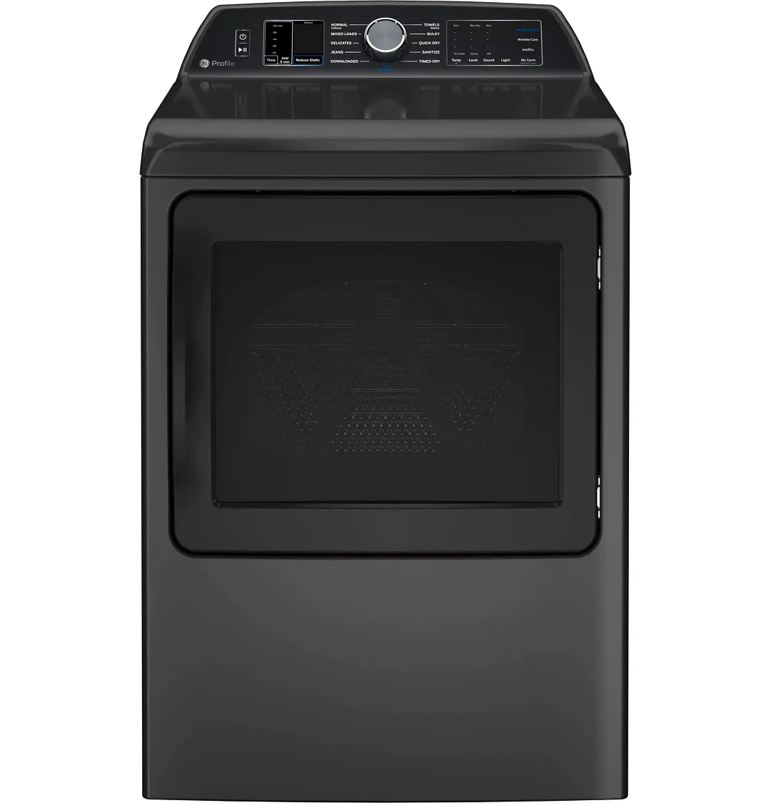 Ge Profile 70 Series Gray Front Load Gas Dryer