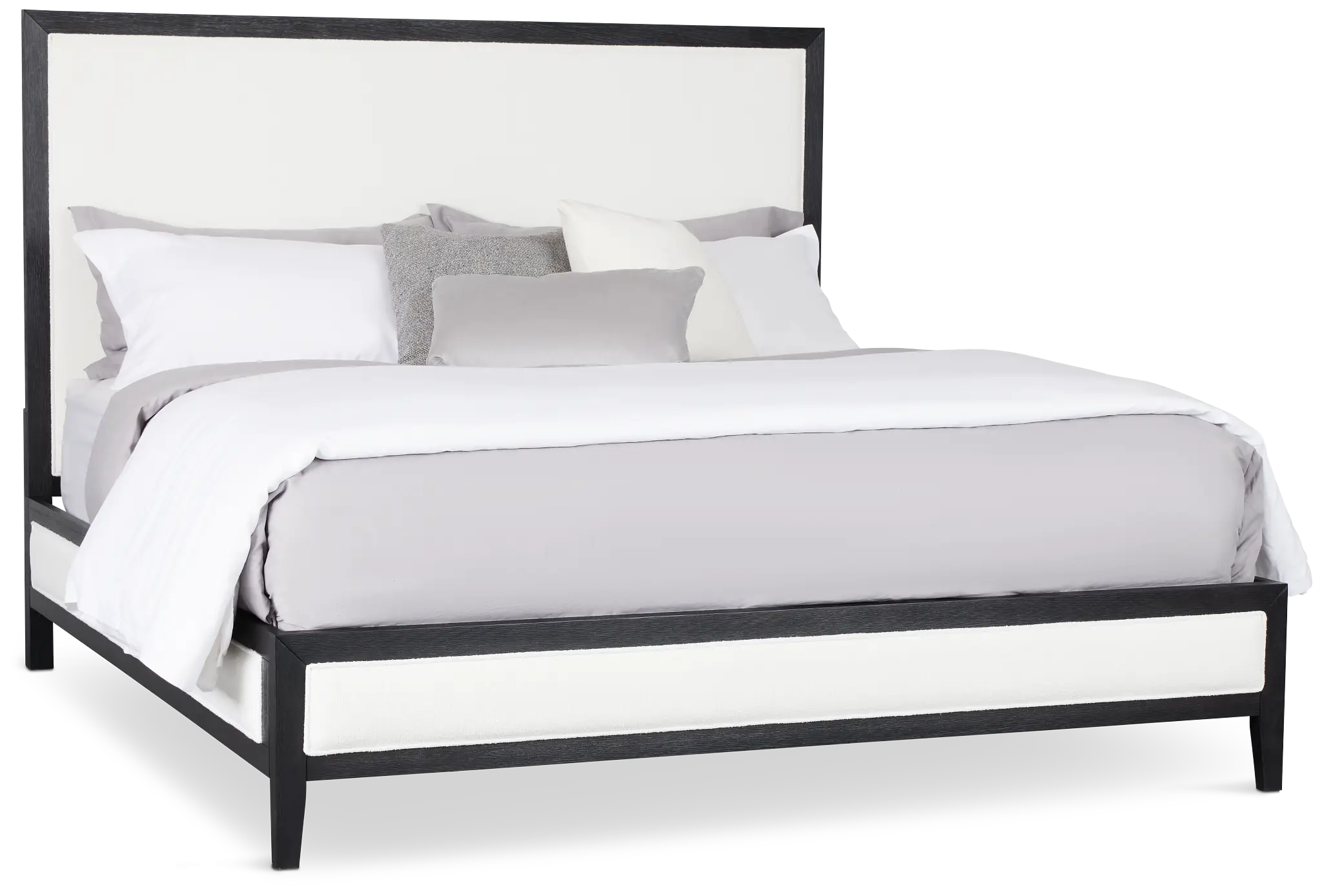 Alden Black Uph Platform Bed Alden Black Uph Platform Bed