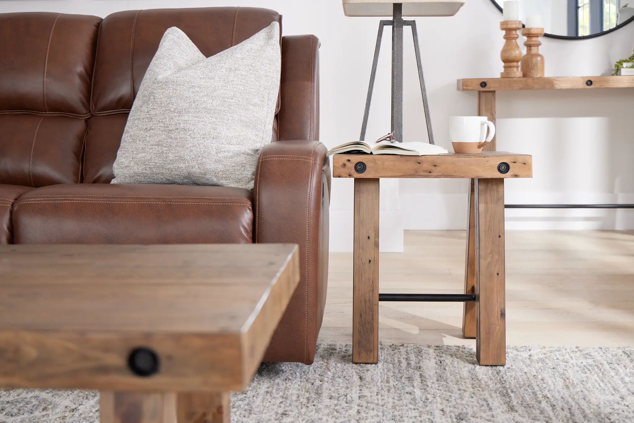 Maxton Mid Tone End Table Maxton Mid Tone End Table