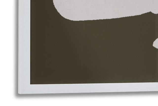 Vas Dark Green Framed Wall Art